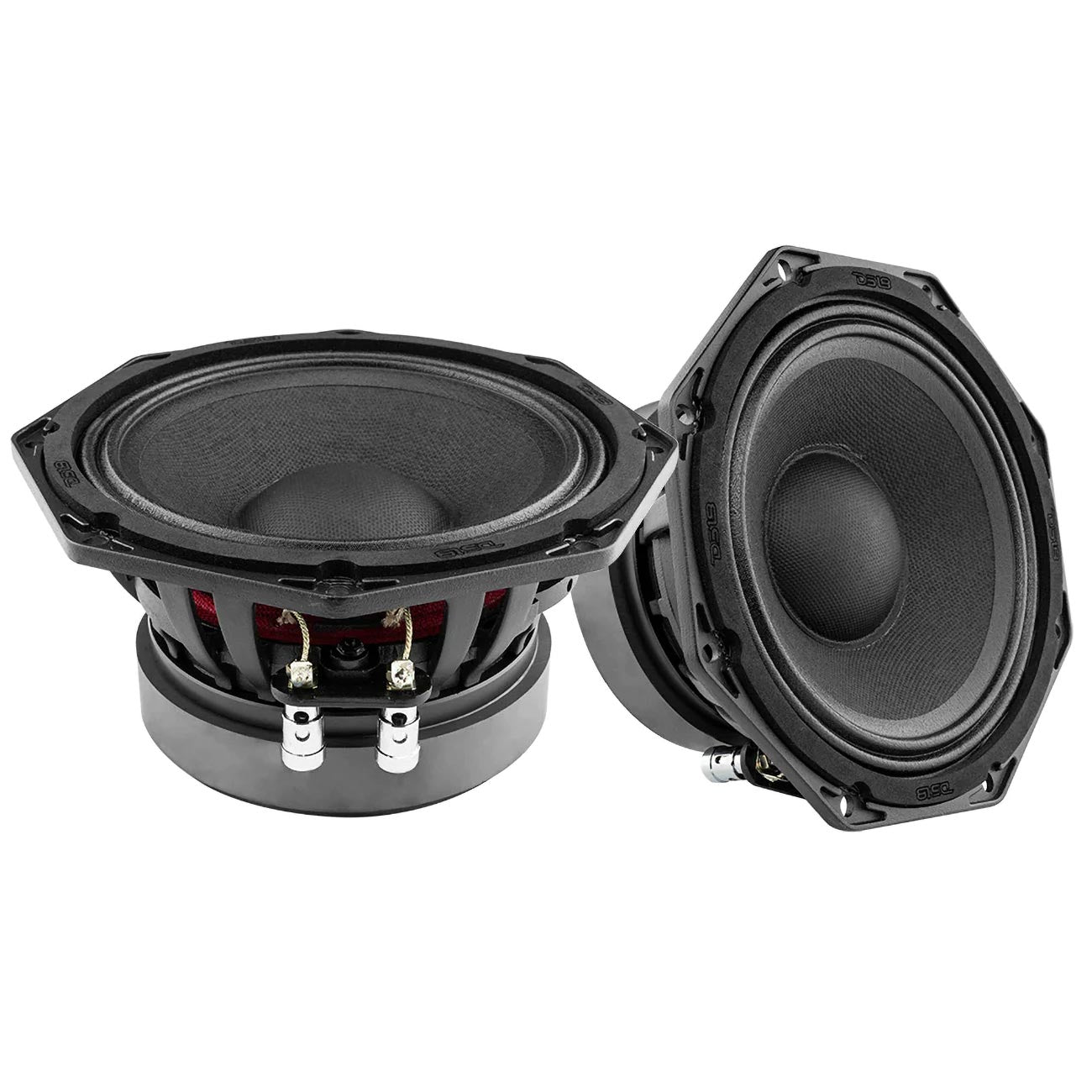 6OCT3008 - DS18 Octagonal 6.5" MidRange Loudspeaker 300 Watts Rms 8-Ohm