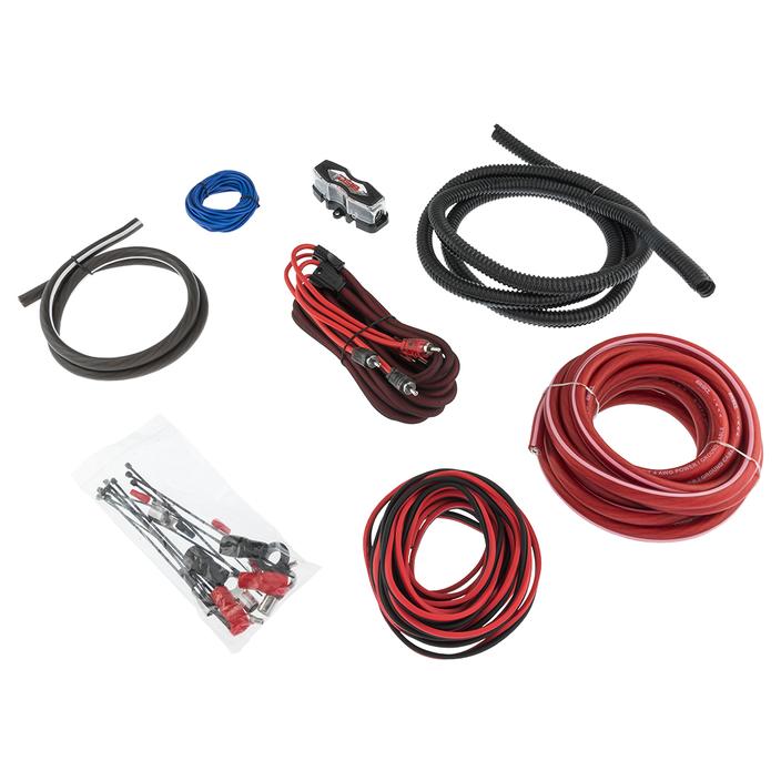 AMPKIT4DS - DS18 4 Gauge Amplifier Wiring Kit - CCA Ultra Flex - 1680 Watts RMS