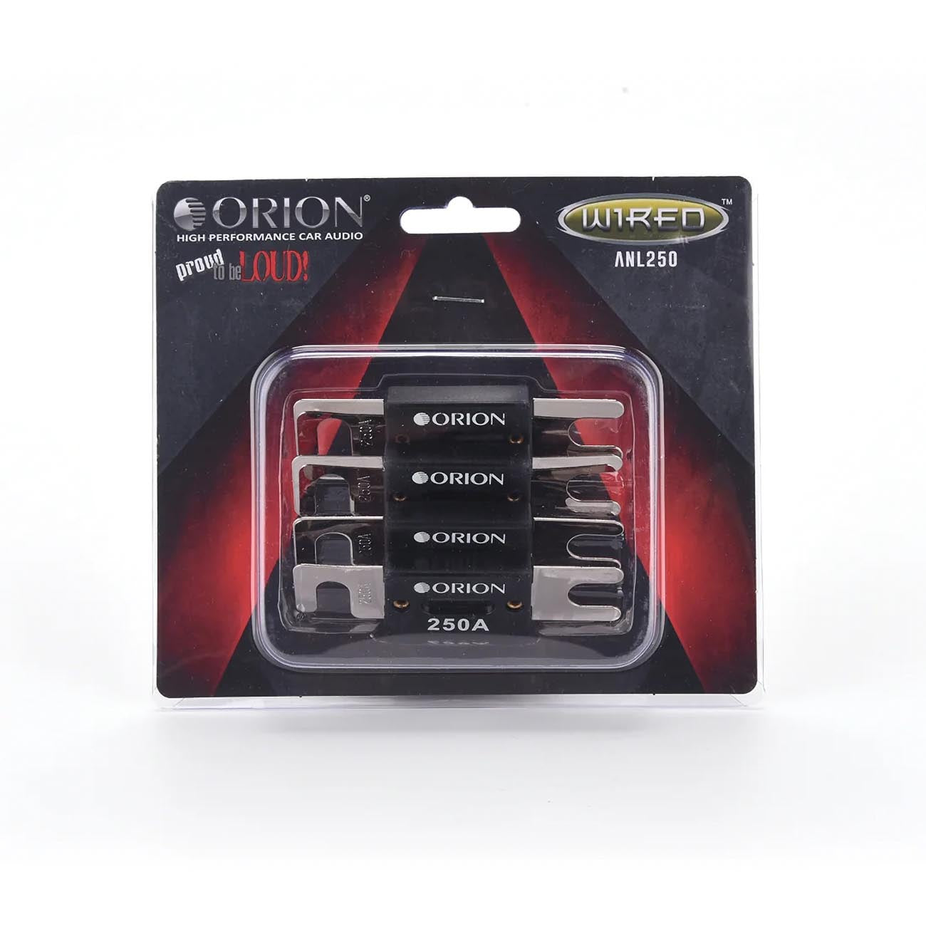ANL250 - Orion 250 Amp ANL Fuses (4 Pack)