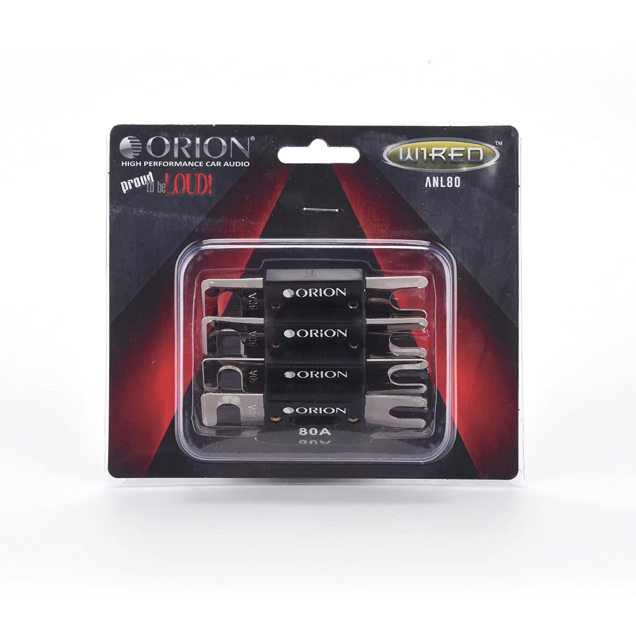 ANL80 - Orion 80 Amp ANL Fuses (4 Pack)