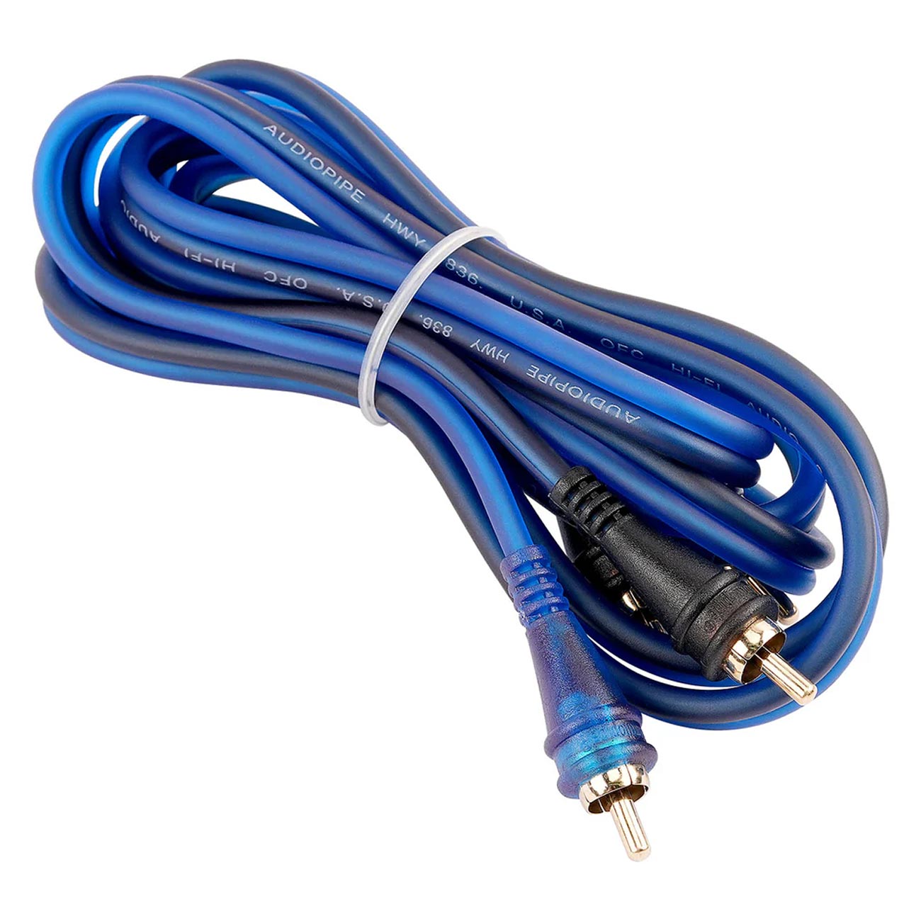 BMVBLS6 - Audiopipe 6' Superflex RCA Cable (10 Pack)