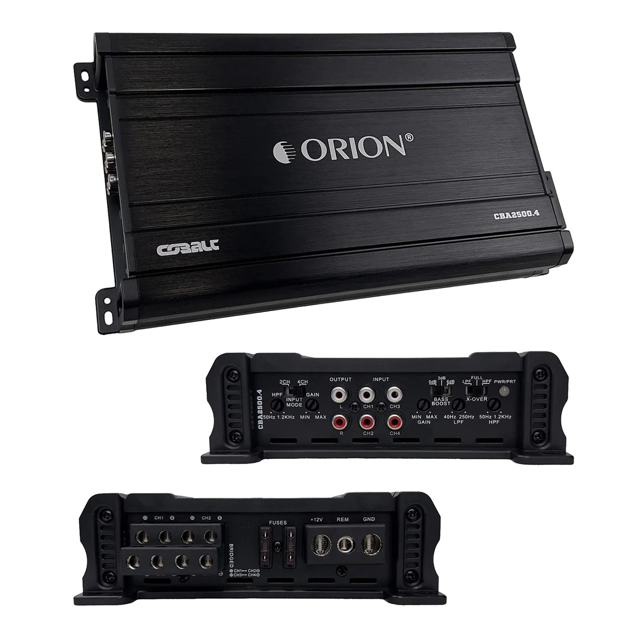 CBA25004 - Orion Cobalt Series 4 Channel Amplifier 2500W MAX