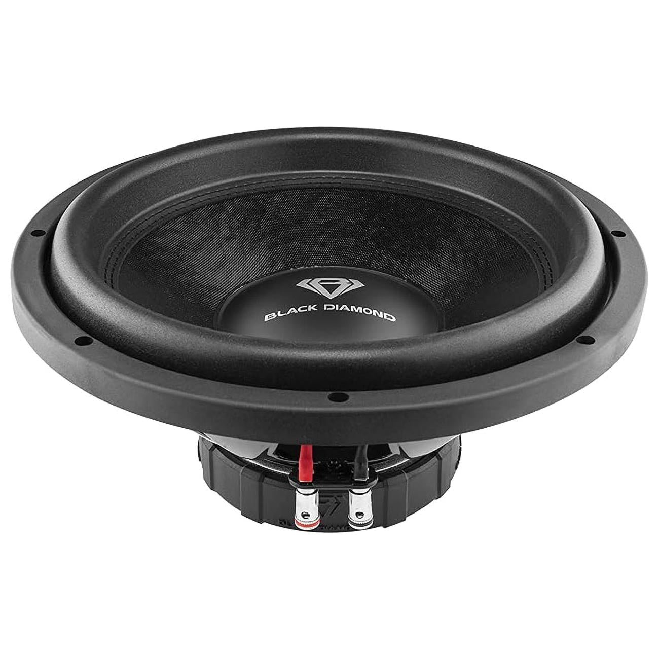 DIA12D4 - Black Diamond 12" Subwoofer 4-Ohm Dvc 500 Watts