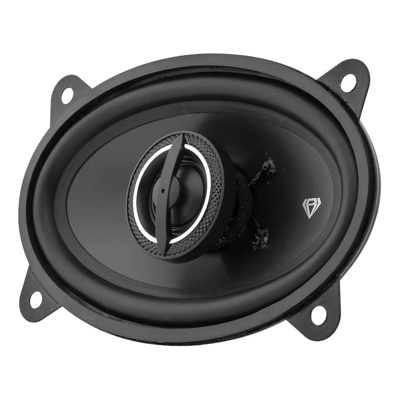 DIA462 - Black Diamond 4x6" Coaxial Speaker 2 Way 4-Ohm 80 Watts