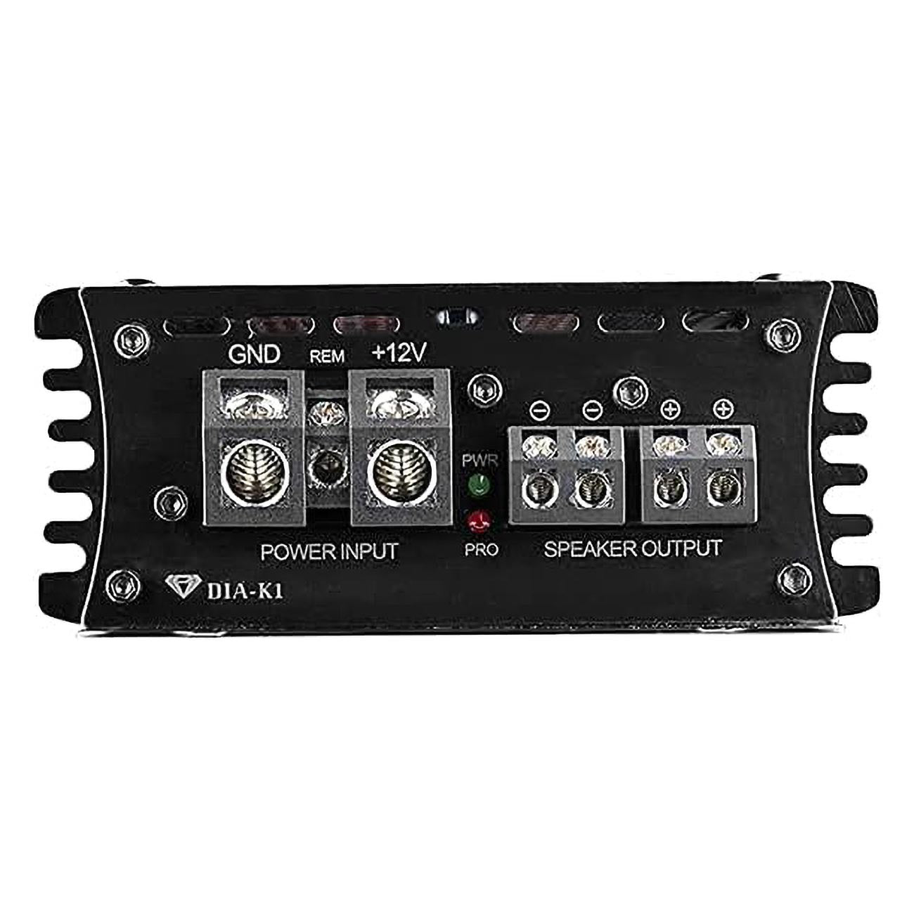 DIAK1 - Black Diamond Class D 1-Channel Monoblock Amplifier 1800 Watts With Led