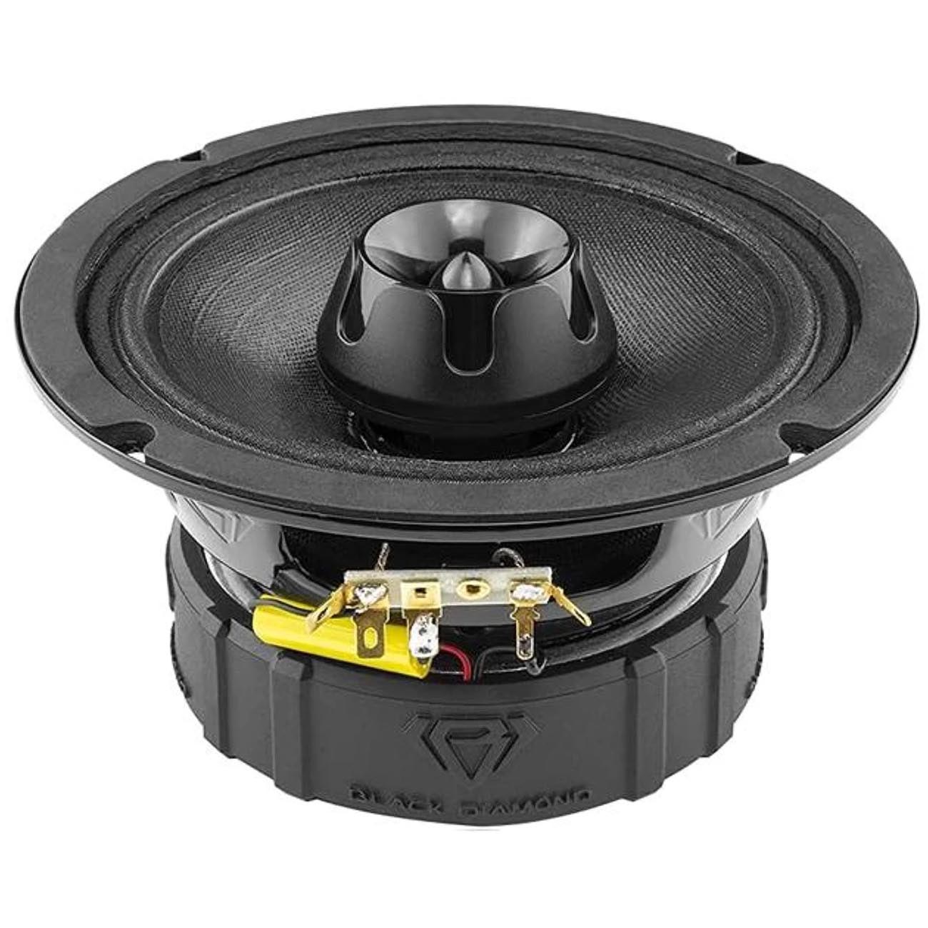 DIAXT6 - Black Diamond 6.5" Mid-Range with Bullet Tweeter 225W RMS/450W Max (Sold Individually)