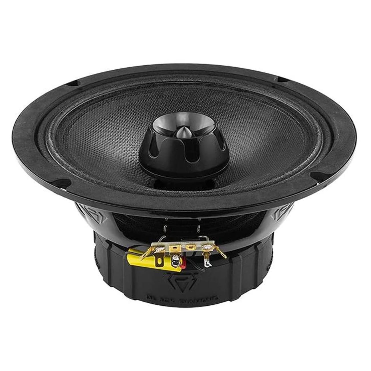 DIAXT8 - Black Diamond 8" Mid-range LoudSpeaker With Bullet Tweeter Built In 4-Ohm 550 Watts