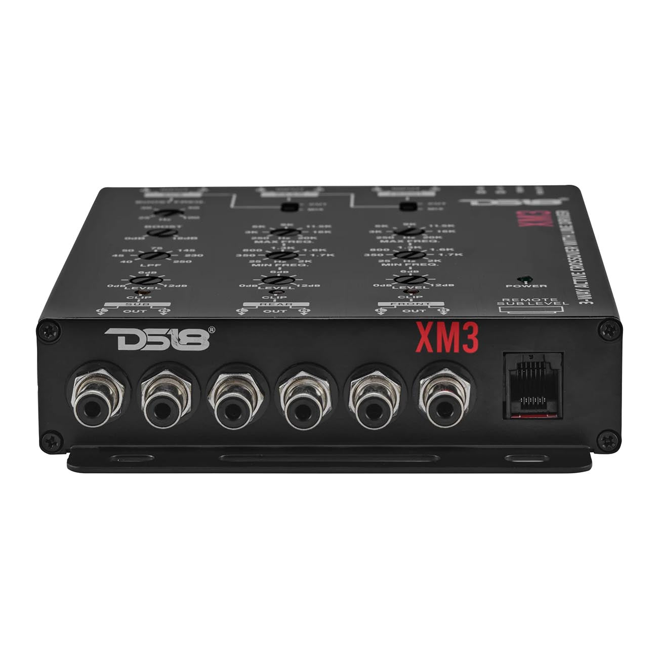 DSXM3 - DS18 Electronic Crossover 3-Way with Remote Bass Control