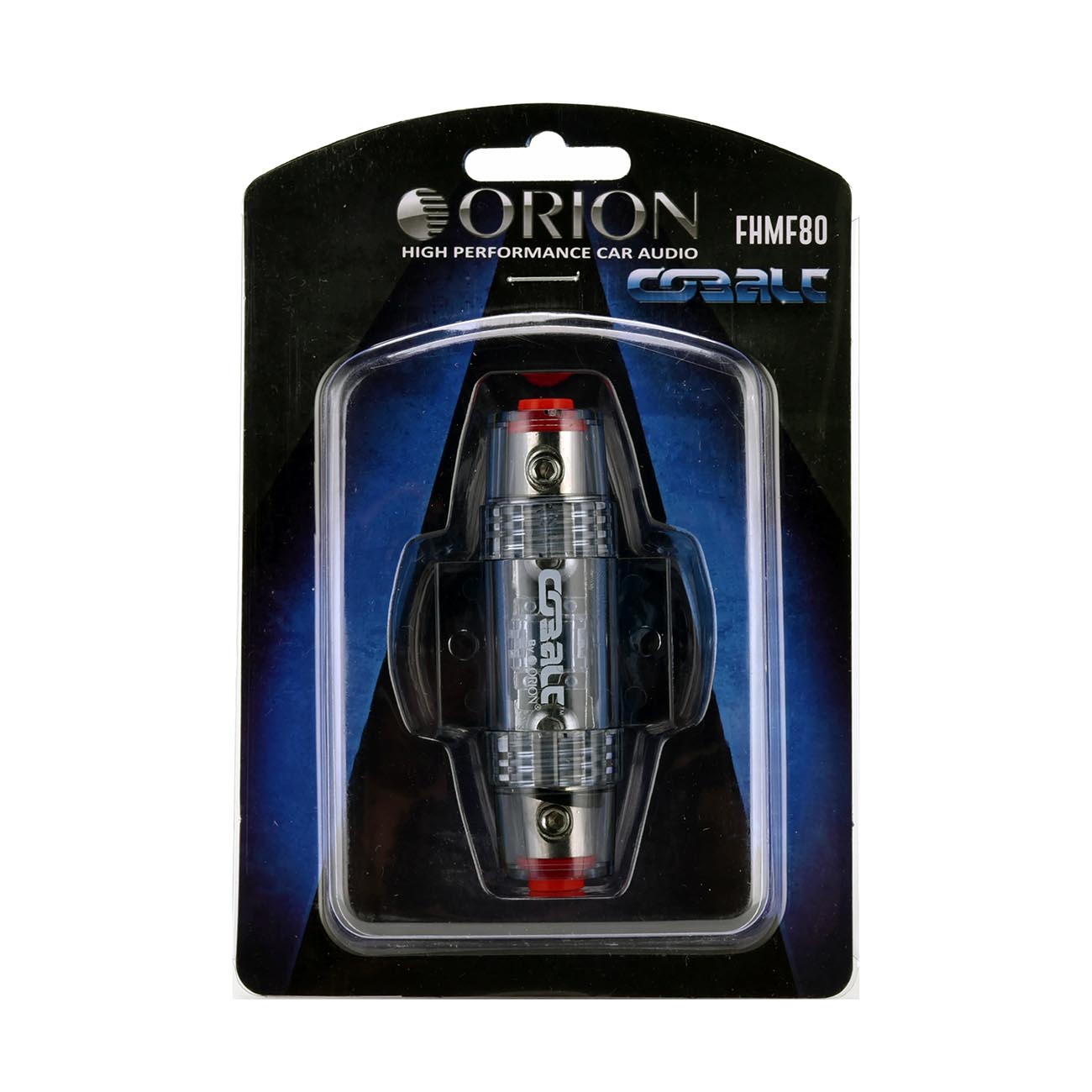 FHMF80 - Orion Cobalt Mini ANL Fuse Holder 4/8 ga. In/Output with Adapter and 80A Fuse