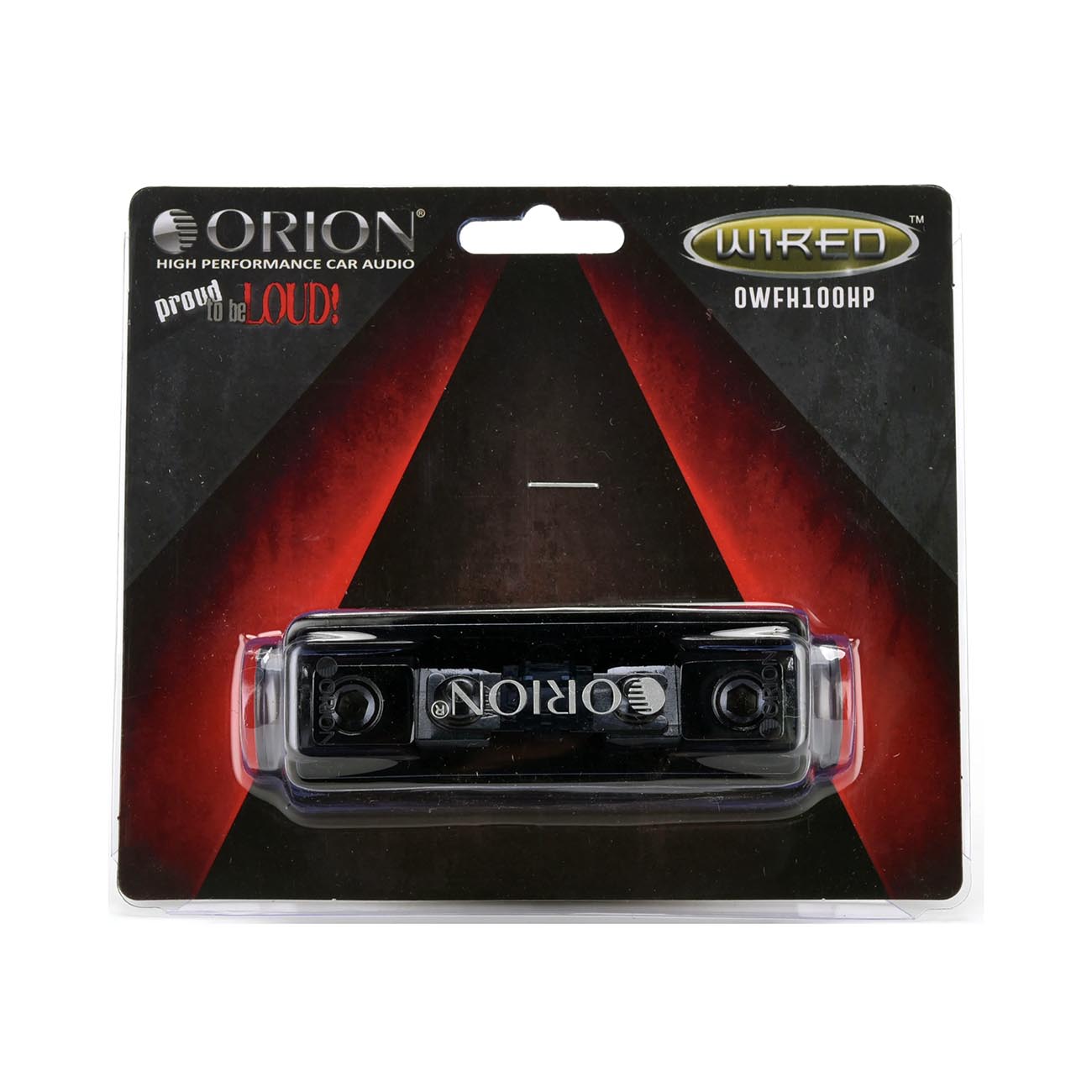 OWFH100HP - Orion Wired Series Mini ANL Fuse Holder 0/2 ga. In/Output with 200A Fuse