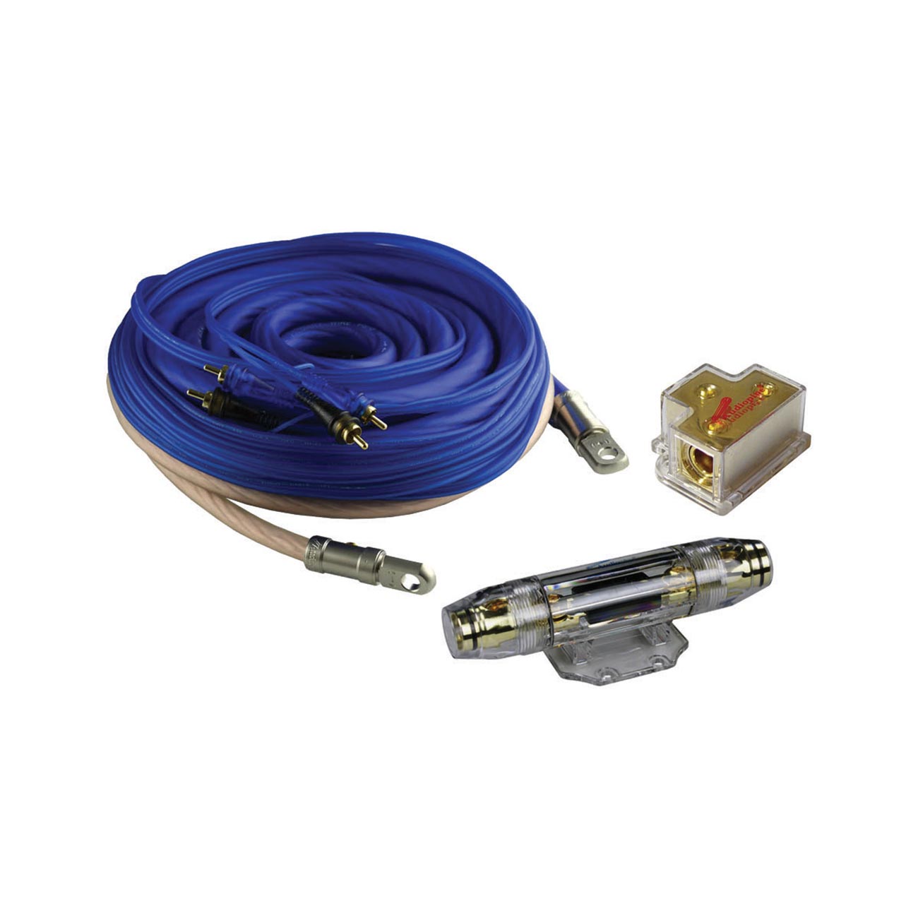 PK3000CPR - Audiopipe 0 Gauge Amplifier Wiring Kit 100% Copper - 3000 Watts