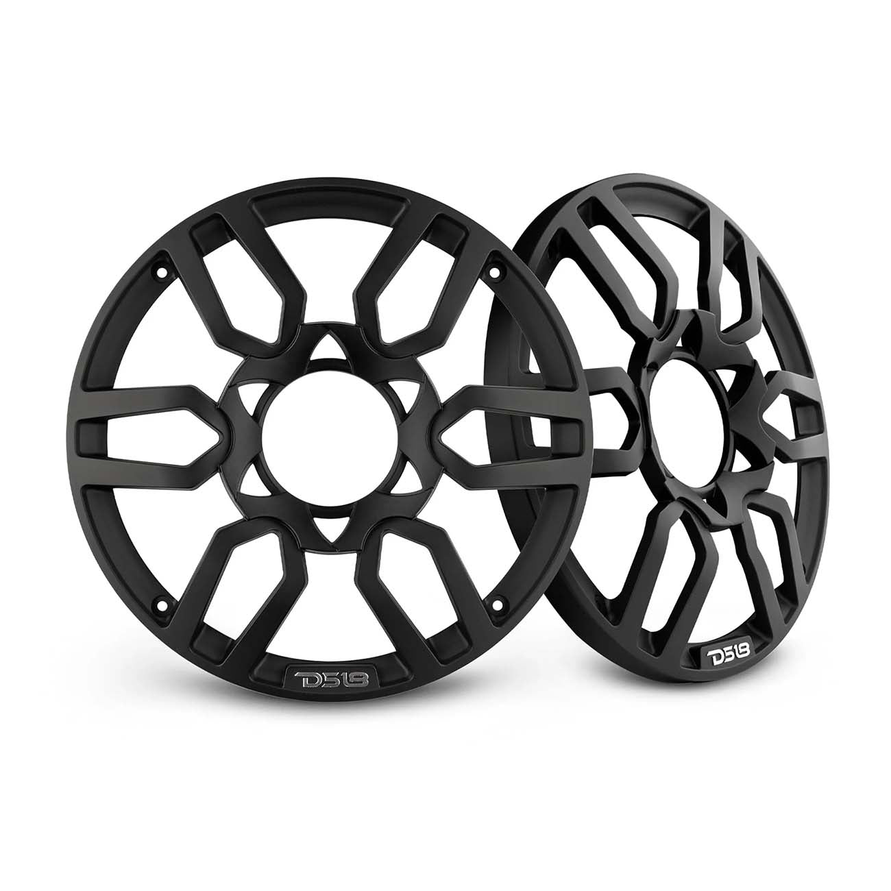 PROGRILL8BK - DS18 Pro 8" Universal Woofer Grills - Black (Pair)
