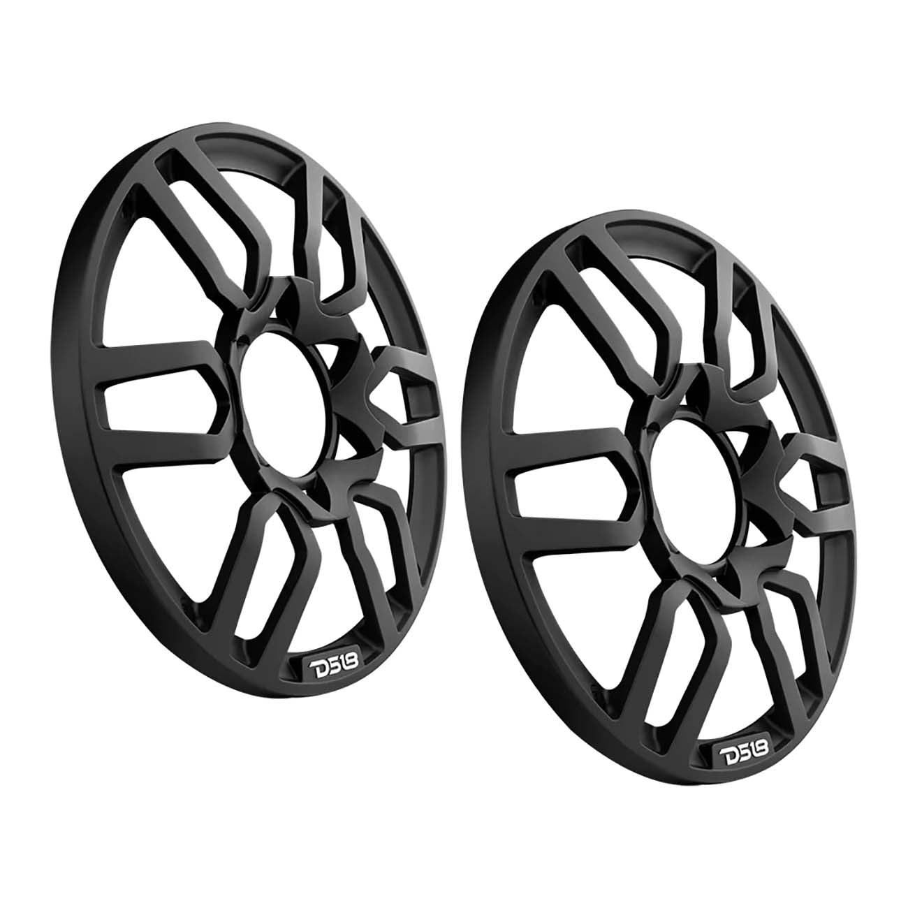 PROGRILL8BK - DS18 Pro 8" Universal Woofer Grills - Black (Pair)