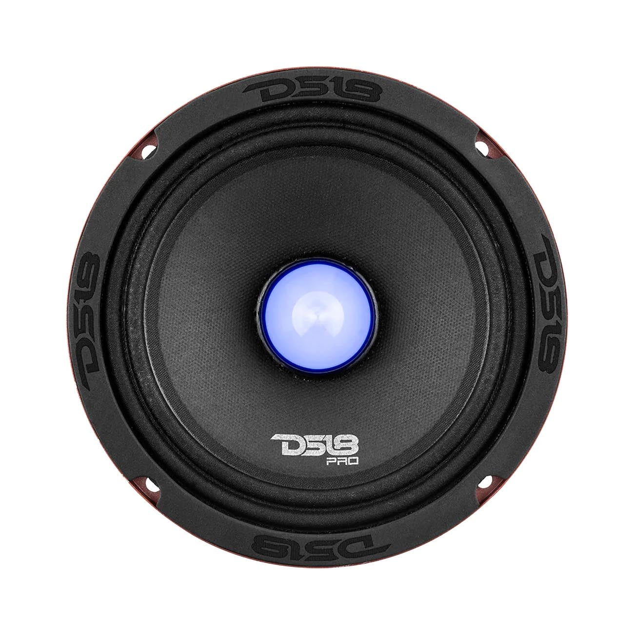 PROX64BMRGB - DS18 PRO-X 6.5" Mid-Range Loudspeaker with RGB Light Bullet - 250W RMS/500W Max (Sold Each)