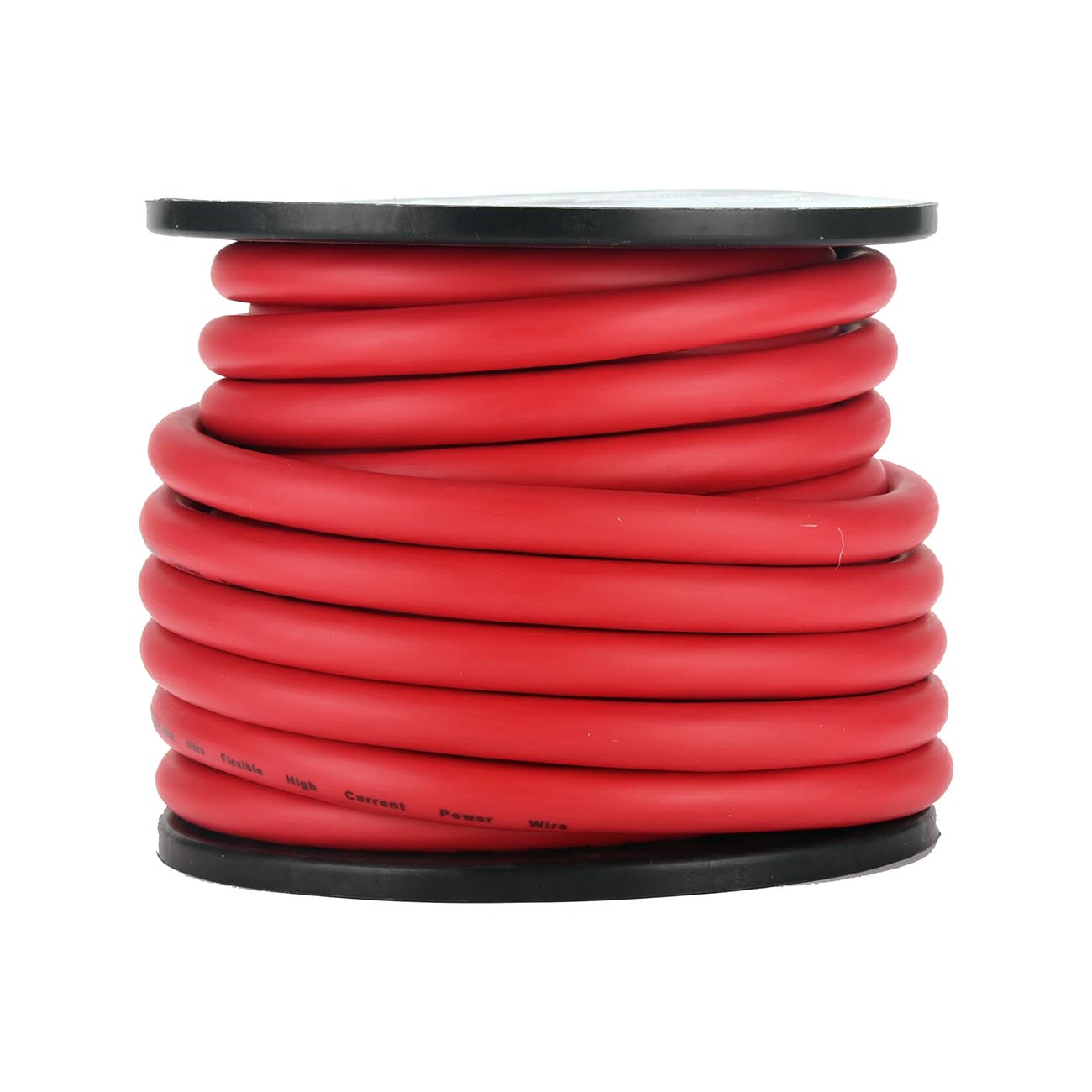 PW050R - Orion Cobalt 0 Gauge CCA Wire - Red Jacket (50ft Roll)