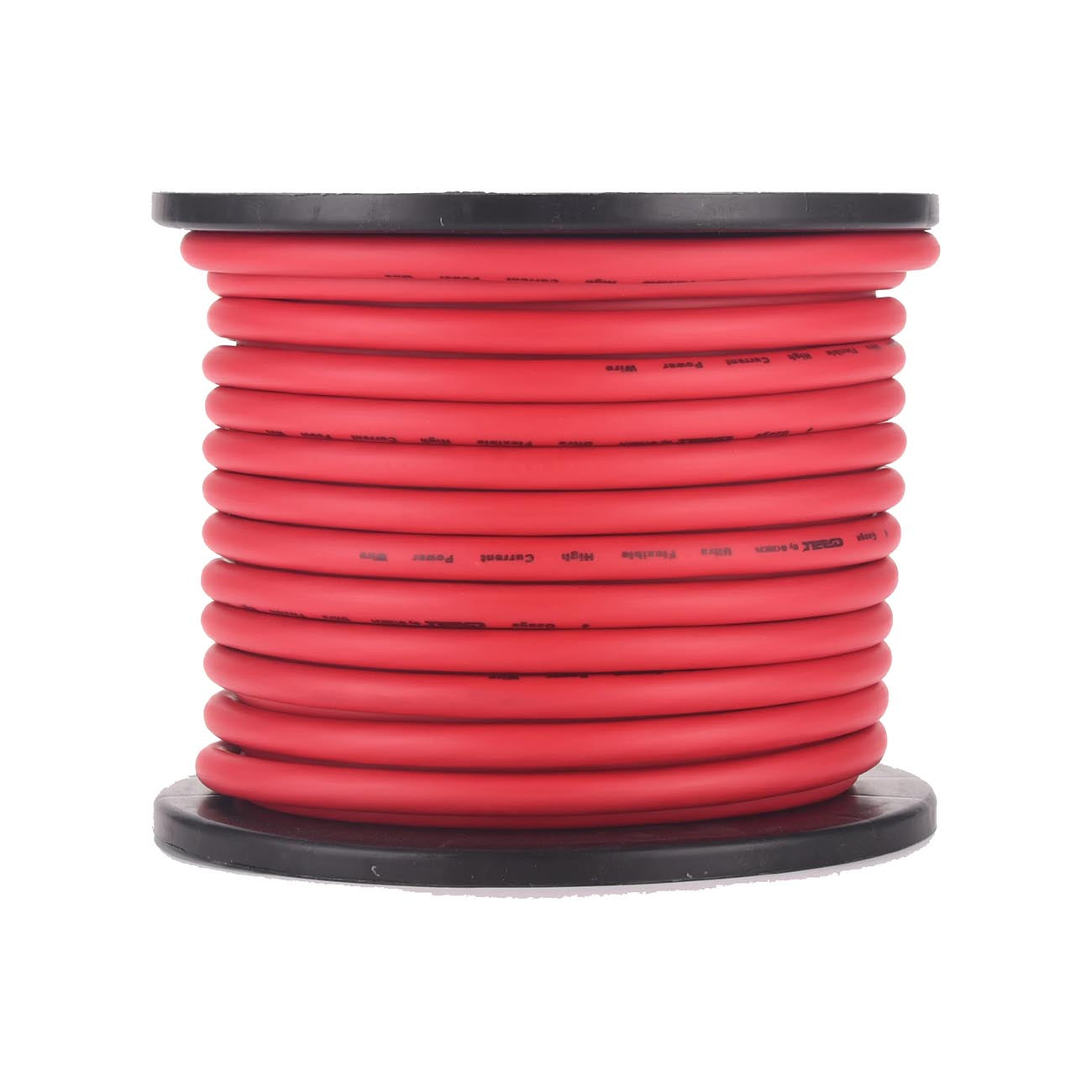 PW4100RORION - Orion Cobalt 4 Gauge CCA Wire - Red Jacket (100ft Roll)