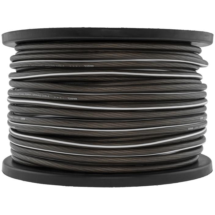 PW8GA250BK - DS18 Ultra Flex CCA Power Wire 8 Gauge 250 Foot - Black