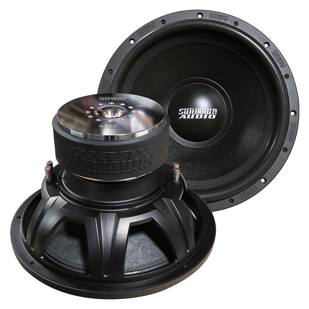 SA15V2D4 - Sundown Audio 15" Woofer 1000W RMS Dual 4 Ohm Voice Coil
