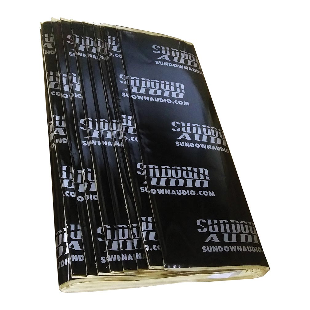SA9036 - Sundown Audio Sound Deadner 36 sq ft Bulk Pack (9-Per Pack)