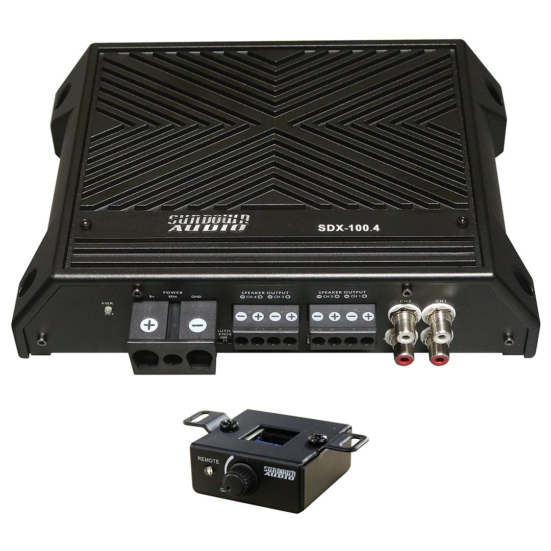 SDX1004 - Sundown Audio 4 Channel Compact Amplifier - 600 Watts RMS
