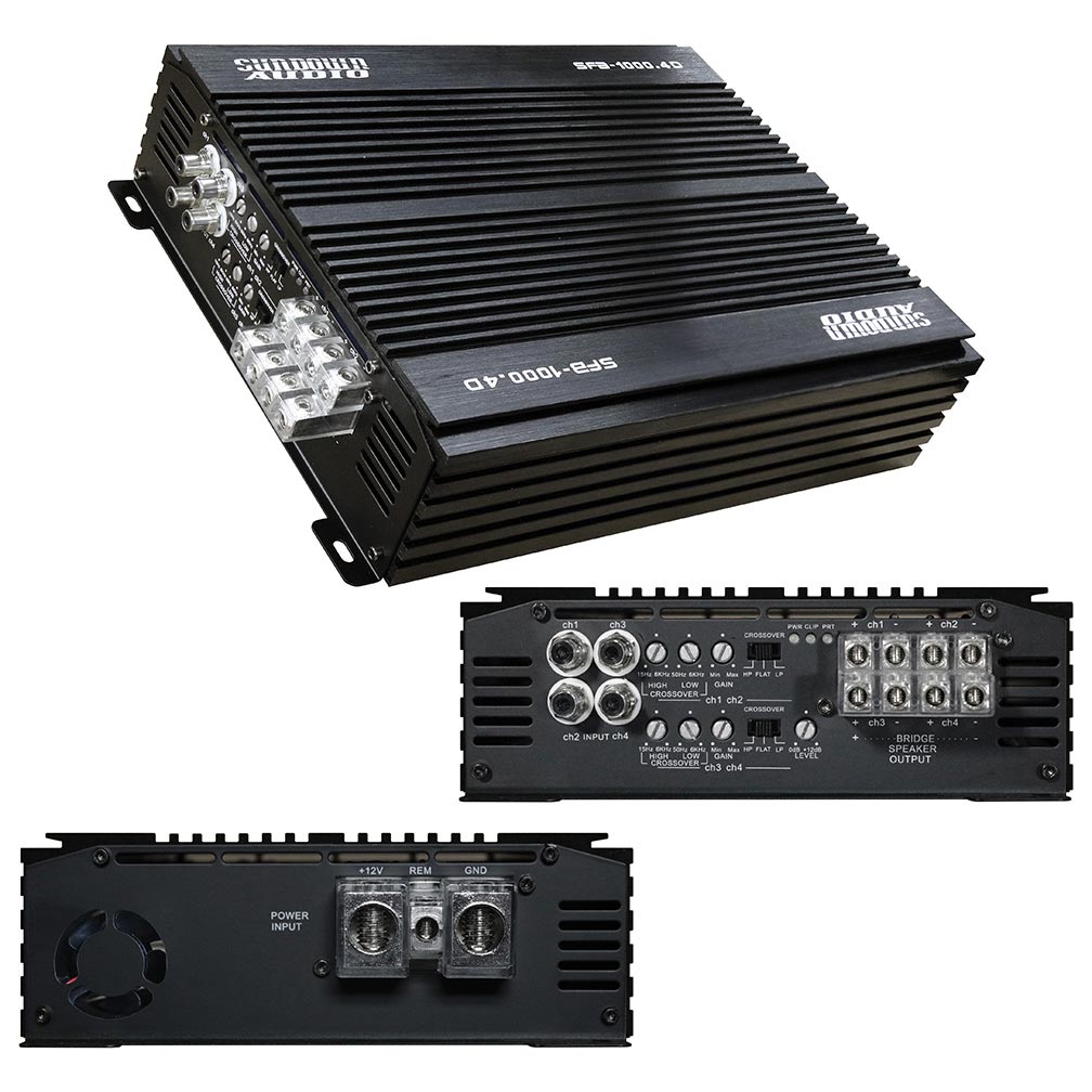 SFB10004 - Sundown Audio 4 Channel Amplifier 1000 Watts RMS