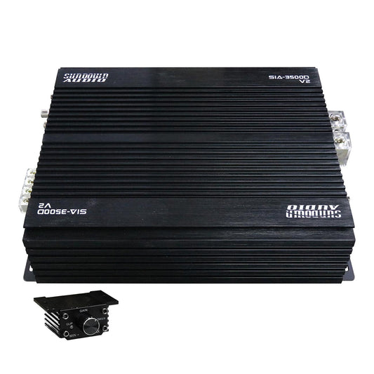 SIA3500DV2 - Sundown Audio Smart MonoBlock Amplifier Wide Range Mono 3500 Watts RMS