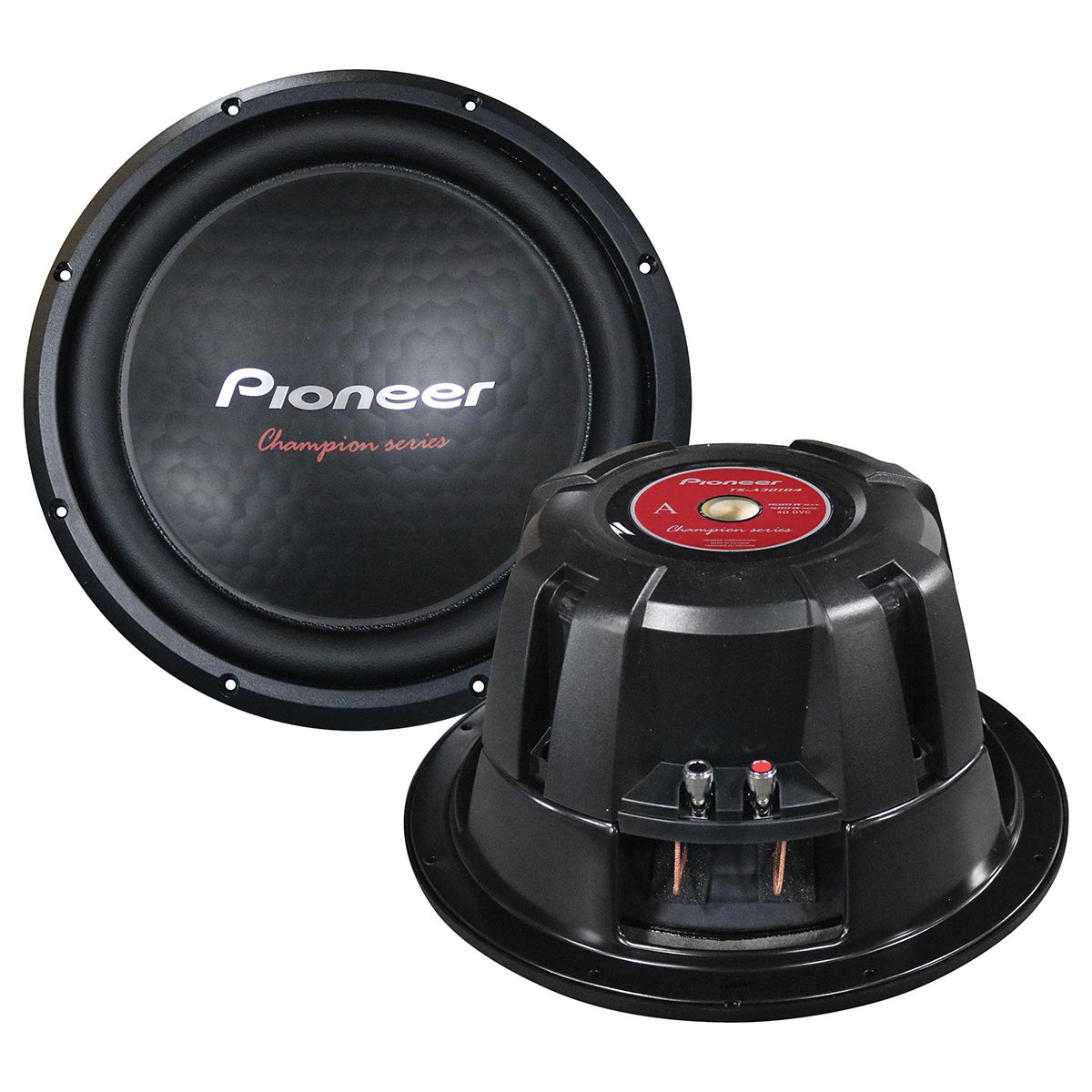 TSA301D4 - Pioneer 12″ Woofer 500W RMS/1600W Max Dual 4 Ohm Voice Coils