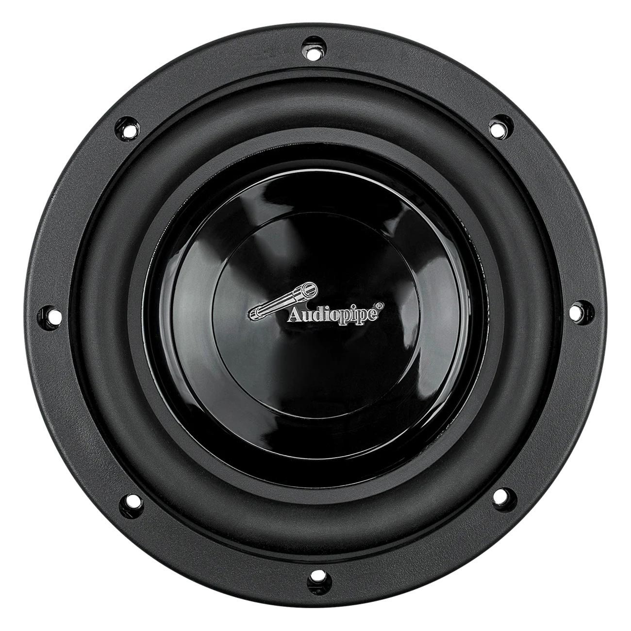 TSFA800 - Audiopipe 8" Shallow Mount Subwoofer 150W RMS/300W Max Dual 4 Ohm Voice Coils