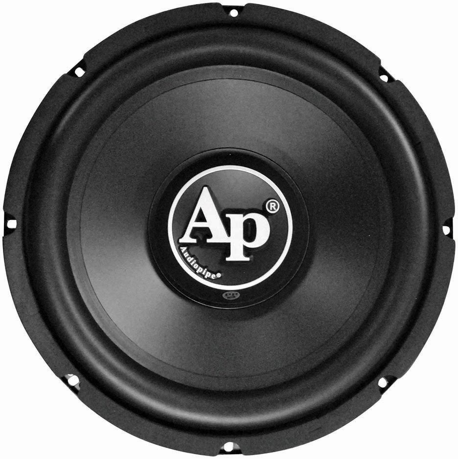 TSPP210D4 - Audiopipe 10″ Woofer 250W RMS/800W Max Dual 4 Ohm Voice Coils