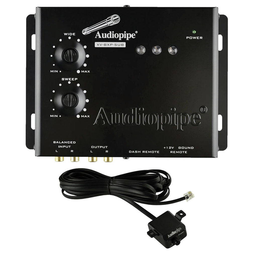XVBXPSUB - Audiopipe Digital Bass Driver 13.5 Volt with Remote Bass Knob