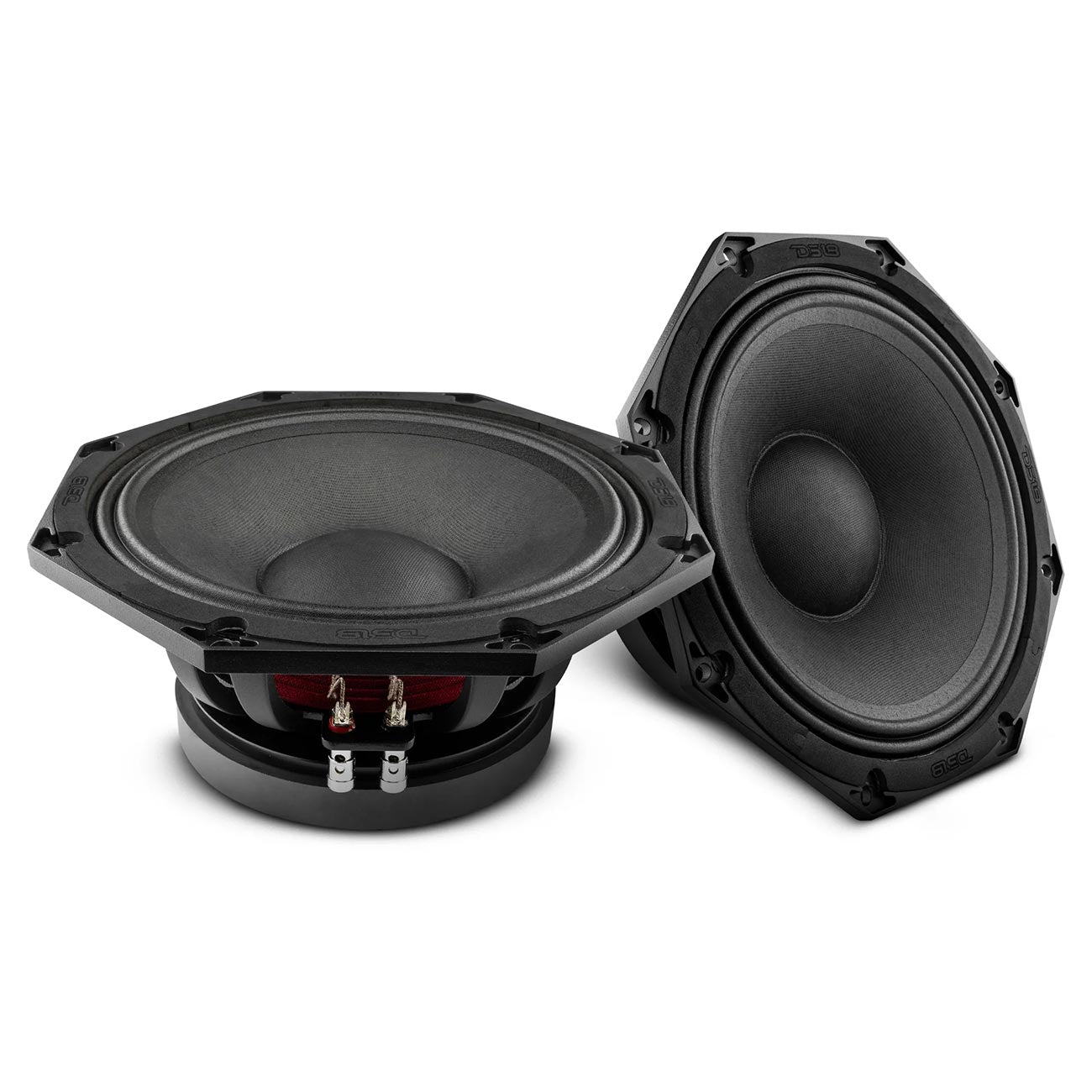 10OCT5008 - DS18 Octagonal 10" Midrange Speaker 500W RMS/1000W Max 8 Ohm (Sold Each)