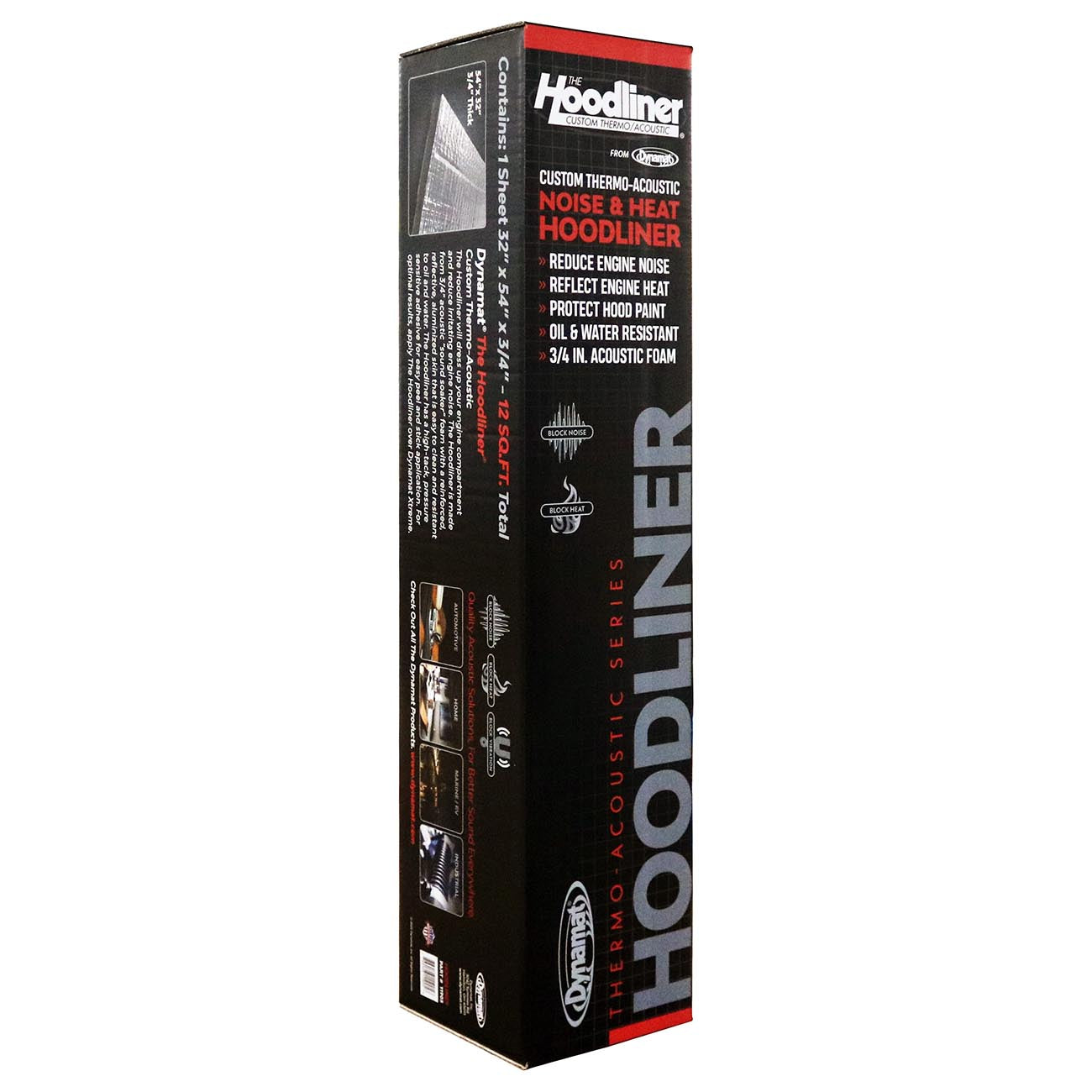 11905 - Dynamat HOODLINER 32"X54"X3/4"