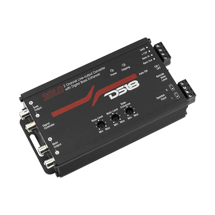 2CLC - DS18 2 Channel Line Output Converter with Digital Bass Enhancer