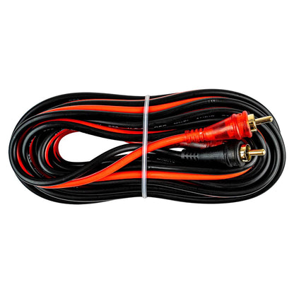 AMFV12 - Audiopipe Oxygen Free 12' RCA Cable with Gold Connectors
