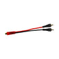 AMFVYF2M - Audiopipe Oxygen Free 1F/2M Y-Splitter RCA Cable with Gold Connectors