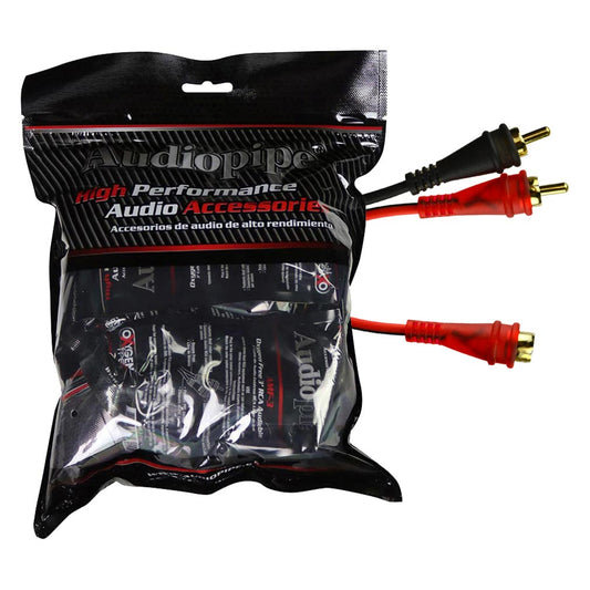 AMFYF2M - Audiopipe Female to 2M Cable - 10pcs per bag