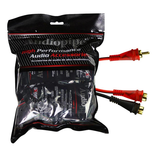 AMFYM2F - Audiopipe Male to 2F Cable - 10pcs per bag