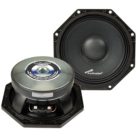 AOCT850 - Audiopipe 8" Low Mid Frequency Speaker 250W RMS/500W Max 8 Ohm