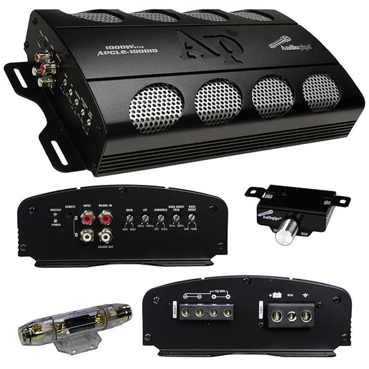 APCLE10001D - Audiopipe Class D power Amplifier 1000W