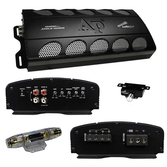 APCLE15001D - Audiopipe Class D Monoblock Amplifier 1500W