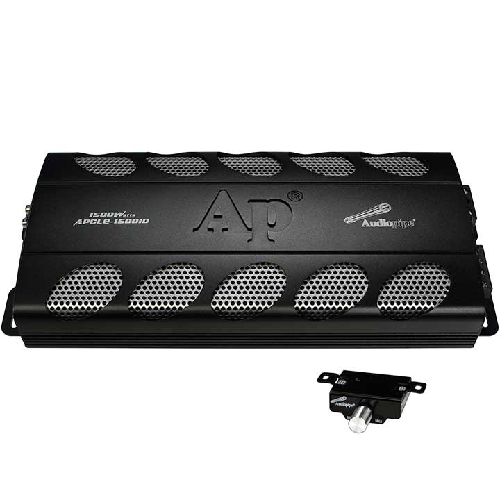 APCLE15001D - Audiopipe Class D Monoblock Amplifier 1500W