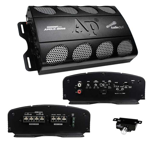 APCLE2002 - AMPLIFIER AUDIOPIPE 1000 WATT 2 CHANNEL