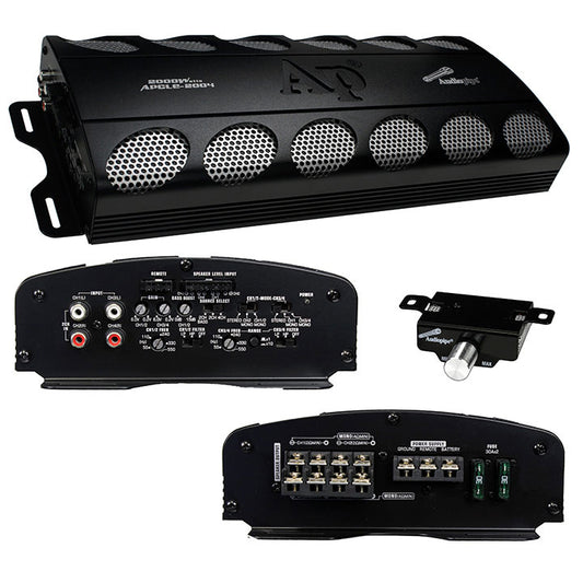 APCLE2004 - Audiopipe 4 Channel Amplifier 2000 Watts