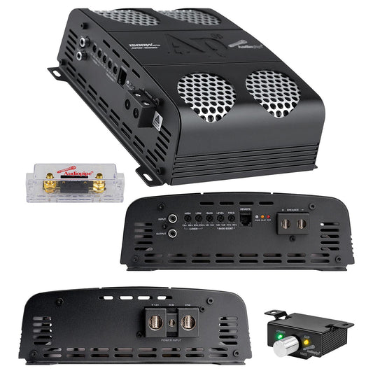 APHF1500DH2 - Audiopipe Full Range Class-D Monoblock Amplifier 1600W RMS