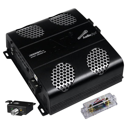 APHF3000DH1 - Audiopipe Full Range Class D Monoblock Amplifier 3000 Watts
