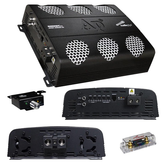 APHF5000DH1 - Audiopipe Full Range Class D Monoblock Amplifier 5000 Watts