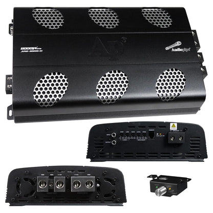 APHF8000DH1 - Audiopipe Full Range Class D Monoblock Amplifier 8000 Watts