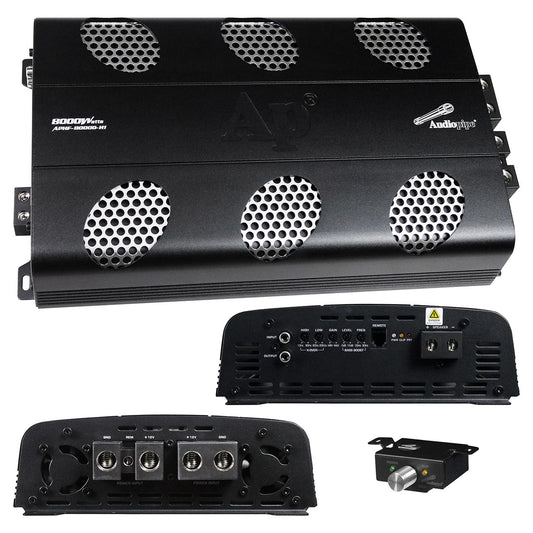APHF8000DH1 - Audiopipe Full Range Class D Monoblock Amplifier 8000 Watts