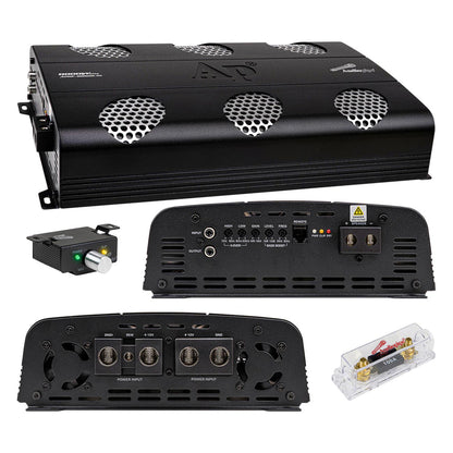 APHF8000DH2 - Audiopipe Full Range Class D Monoblock Amplifier 8000 Watts RMS 2 OHM STABLE