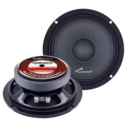 APMB6274 - Audiopipe 6" Mid-Range Loudspeaker 200W Max / 100W RMS 4ohm